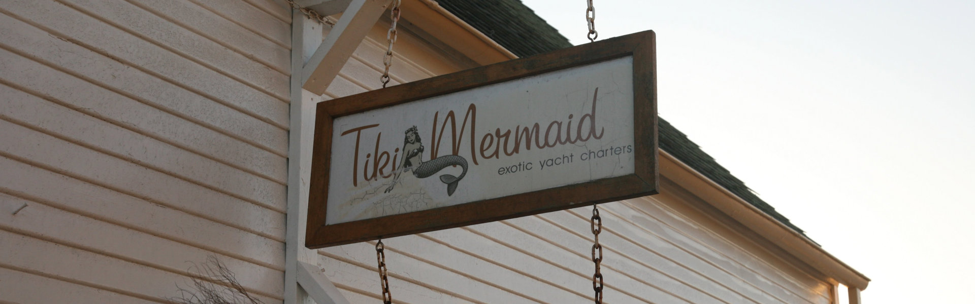 Tiki Mermaid signage